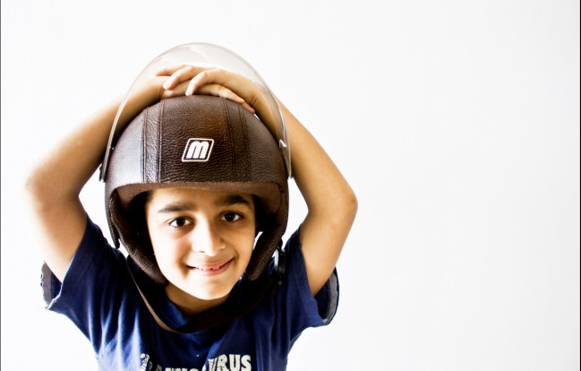 Helmet Im Safe Abhisek Sarda Flickr CC BY 2.0