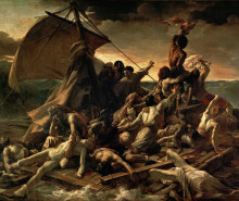 JEAN LOUIS THEODORE GERICAULT La Balsa de la Medusa Museo del Louvre 1818 19