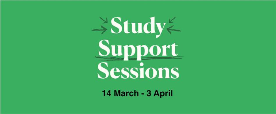 Study support sessions web banner