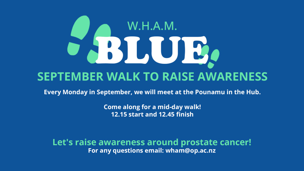 Blue September—prostate cancer awareness month - Otago Polytechnic