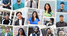 Multicolor Vivid Summer Photo Collage A4 Document (1)