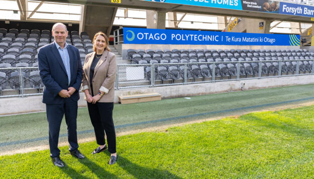T Forsyth Barr Stadium partnership