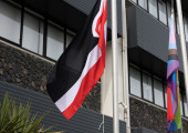 Tino Rangatiratanga Maori Flag Raising 120922 29