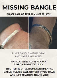 missing bangle poster